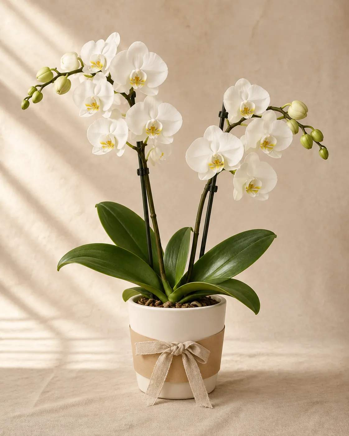 Orchidée blanche